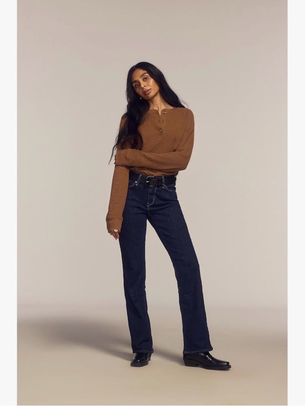 Levi's Women's Bootcut Jeans in Dark Indigo - Picture 3 of 5